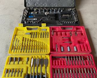 Drill Bit Set, Socket Set, See All Photos - 