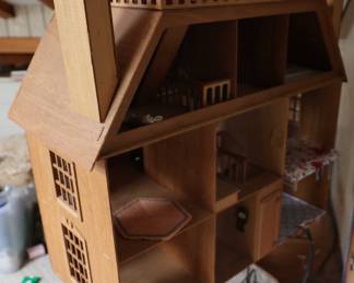 Antique Wooden Doll House