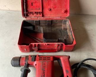 Hilti TE12 Te 12 Hammer Drill In Case - Tested