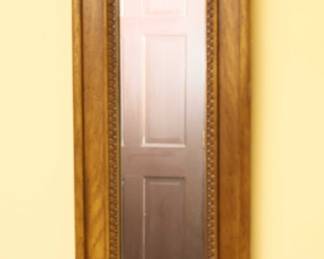 1950s Wooden Ornamental Mirror