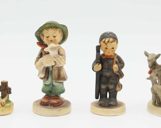Vintage Hummel Figurines - Set Of 4 - See All Photos For Stamp On Bottom