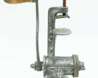 Vintage Meat Grinder Keystone Number 30 Table Mount