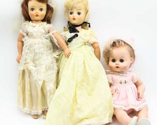 Vintage Horsman Vouge Doll Inc Set Of 3 Dolls
