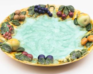 Handmade Austrian Ceramic Serving Platter