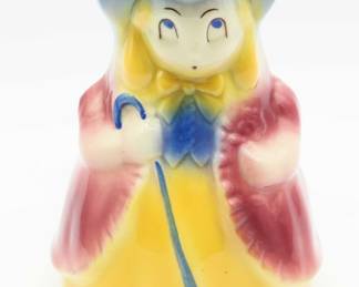 Shawnee Pottery Little Bo Peep Pitcher 7 1/2 Tall - RARE
