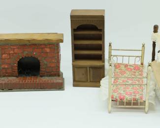 Lot Of Assorted Miniature Doll House Furniture - Please See All Photos 