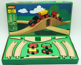 Vintage Brio Wooden Railway - Never Used 