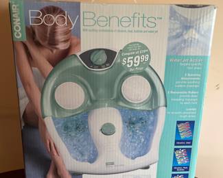 Body Benefits Ultra Massaging Foot Spa