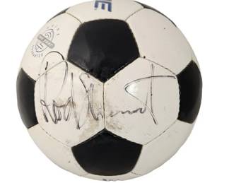 Rod Stewart Hand Signed Concert Soccer Ball