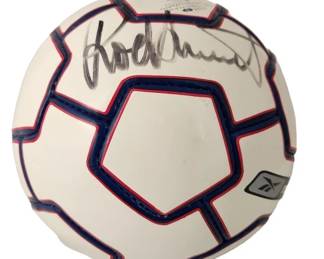 Rod Stewart Hand Signed Concert Soccer Ball