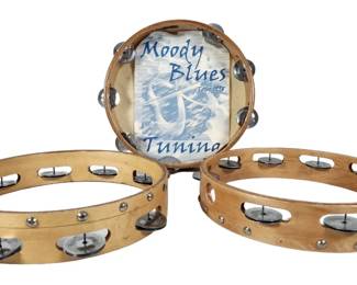 Moody Blues Concert Used Tambourines