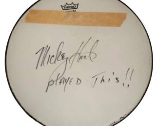 Grateful Dead Mickey Hart Played This Skin