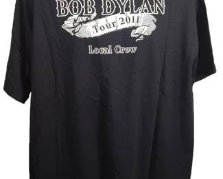 Bob Dylan 2011 Tour Local Crew T-Shirt