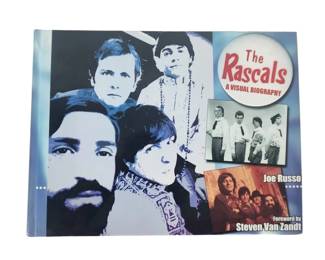 The Rascals Band Hand Signed Hardcover Book
