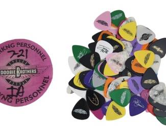 Doobie Brothers Crew Pass & Guitar Picks