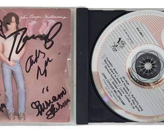 John Mellencamp Band Signed CD Insert