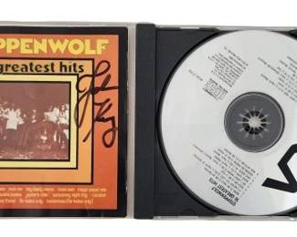 Steppenwolf John Kay Signed CD Insert
