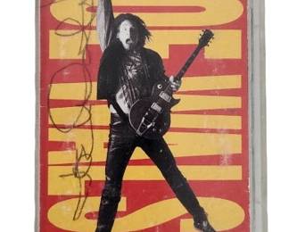 Joe Walsh Hand Signed 1991 Cassette Insert
