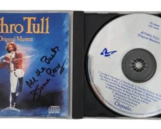 Jethro Tull Signed Original Masters CD Insert