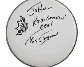 Chicago Tris Imbodan Signed Drum Skin 8 1/2"