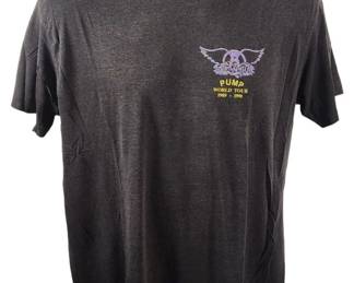 Aerosmith 1989 Pump World Tour Crew T-Shirt