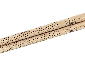 INXS Jon Farriss 1998 Tour Used Drumsticks Pair