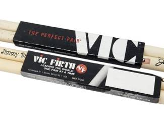 Jimmy Buffett Vic Firth Drum Sticks x 2 16.25" Set