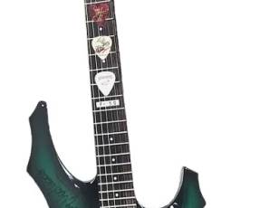 Lynyrd Skynyrd 2017 Signed Novelty Guitar