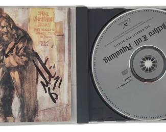 Jethro Tull Ian Anderson Signed CD Insert