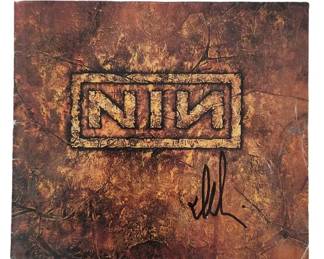 Ilan Rubin Signed Nine Inch Nails CD Insert