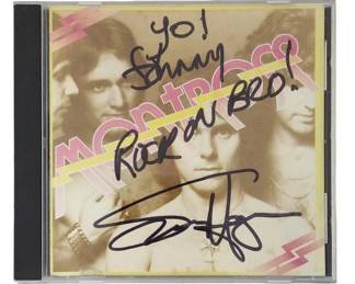 Sammy Hagar Signed Montrose CD Insert