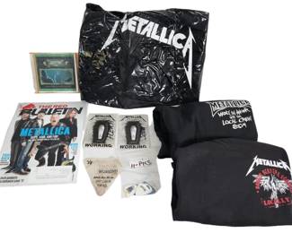 Metallica Concert Lot - Balloon Picks Passes