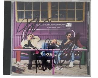 King's X Band Signed Best Of CD Insert