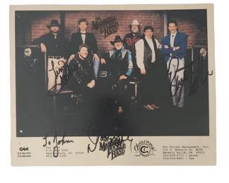 Marshall Tucker Band Signed Promotional Photo