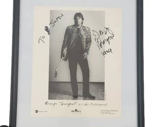 George Thorogood Signed Promotional Photo