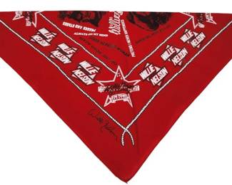 Willie Nelson and Family Concert Crew Bandana