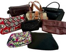 Handbag Lot!! VERA BRADLEY, ZONDERVAN, MICHAEL MICHAEL KORS, AMERICAN ANGEL, COAKLEY, CARLA MARCHI, LA REGALE

