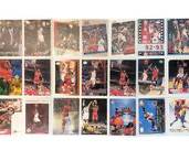 Vintage Michael Jordan 1980s-1990s Upper Deck and Skybox NBA Basketball Trading Cards
