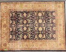 Vintage Persian Hand Knotted Wool Area Rug
