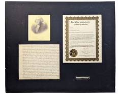 Authenticated George Washington Handwritten Words by East Coast Authenticators with Certificate of Authenticity
