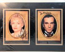 Michelle Pfeiffer and Daniel Day Lewis Autographed Signed "The Age of Innocence" 1993 Cast Photographs
