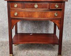 20th Century Hekman Tiered 3 Drawer Chest on Brass Castors
