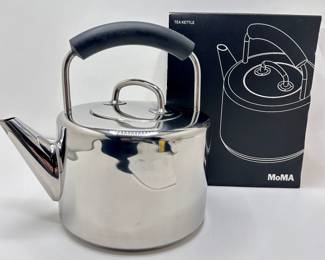 New In Box MoMA Tea Kettle By Martin Puryear 2007, Original Price $190
Lot #: 52