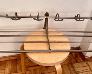 Vintage Large Metal French Luggage & Coat Rack
Lot #: 75