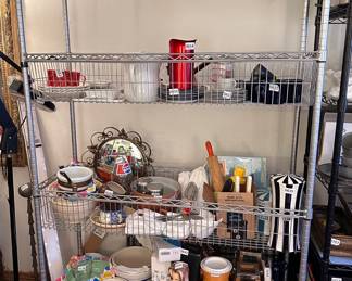 InterMetro 2 Shelf & 2 Basket Wire Shelf System On Wheels
Lot #: 188