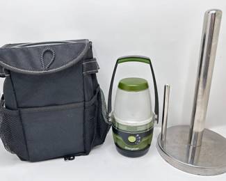 Small Trash Container For Car, Paper Towel Holder & Small Lantern
Lot #: 181