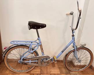 Mid-Century Modern Gitane France Folding Bicycle, 3 Speed, Matches Lot 7
Lot #: 8