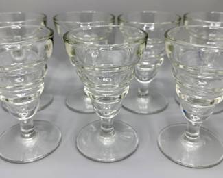 7 La Rochere France Bee Hive Wine Glasses, 5 Oz
Lot #: 45