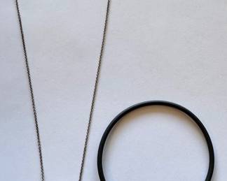 Vintage Tiffany & Co. By Elsa Peretti Sterling Silver Ball Necklace & Tiffany & Co Bracelet
Lot #: 11