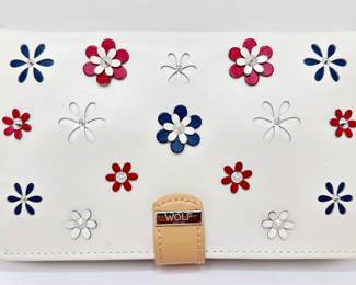 Wolf Blossom Designs Leather Travel Jewelry Case, Unused
Lot #: 117